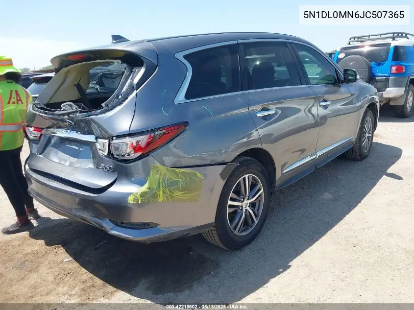 2018 Infiniti Qx60 VIN: 5N1DL0MN6JC507365 Lot: 42215602