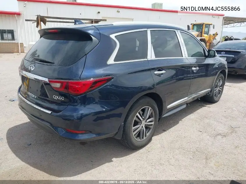 2018 Infiniti Qx60 VIN: 5N1DL0MN4JC555866 Lot: 42239076