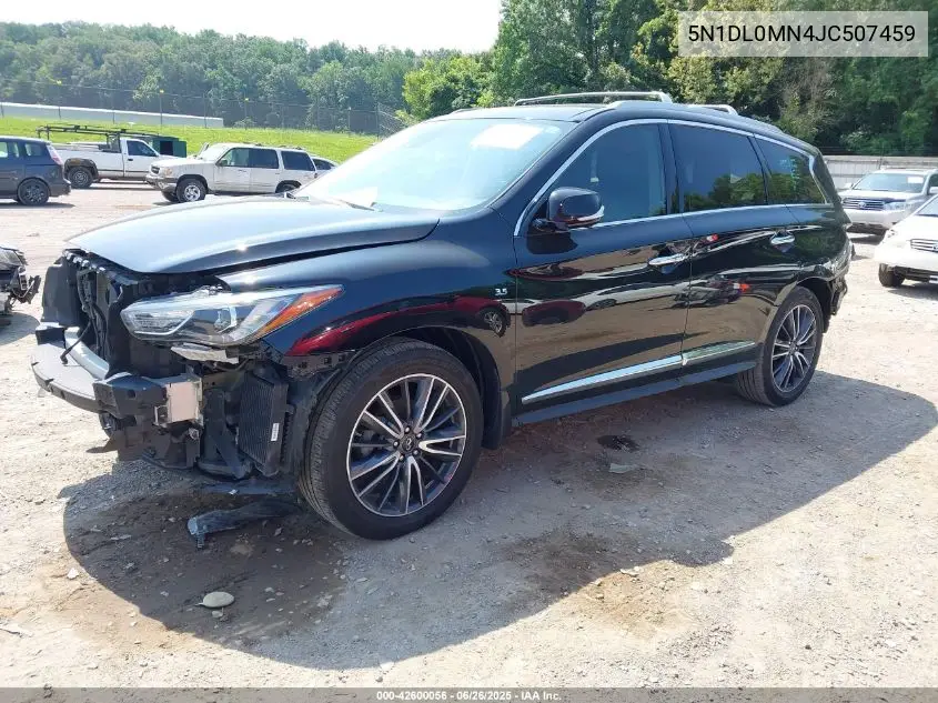2018 Infiniti Qx60 VIN: 5N1DL0MN4JC507459 Lot: 42600056
