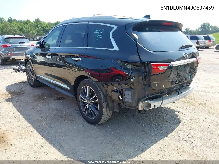 2018 Infiniti Qx60 VIN: 5N1DL0MN4JC507459 Lot: 42600056