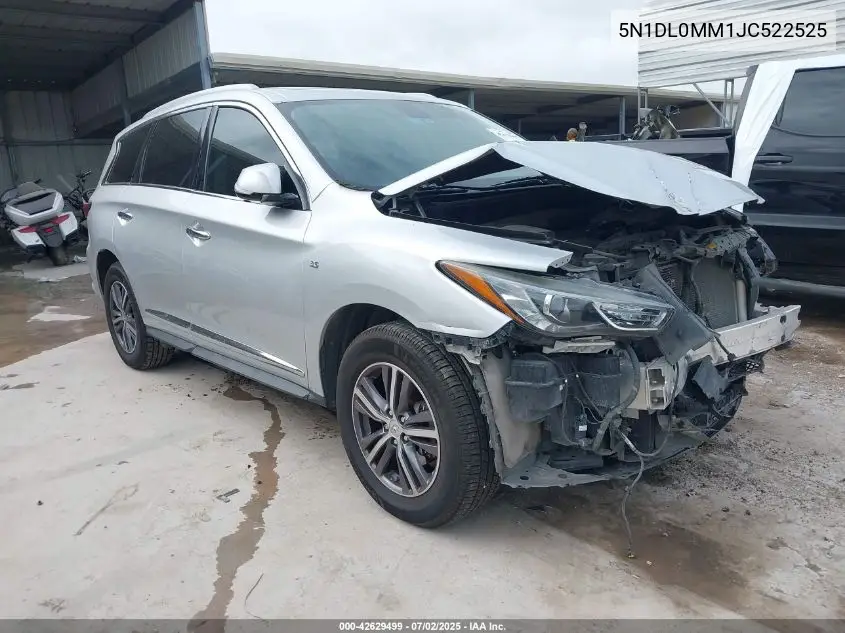 2018 Infiniti Qx60 VIN: 5N1DL0MM1JC522525 Lot: 42629499
