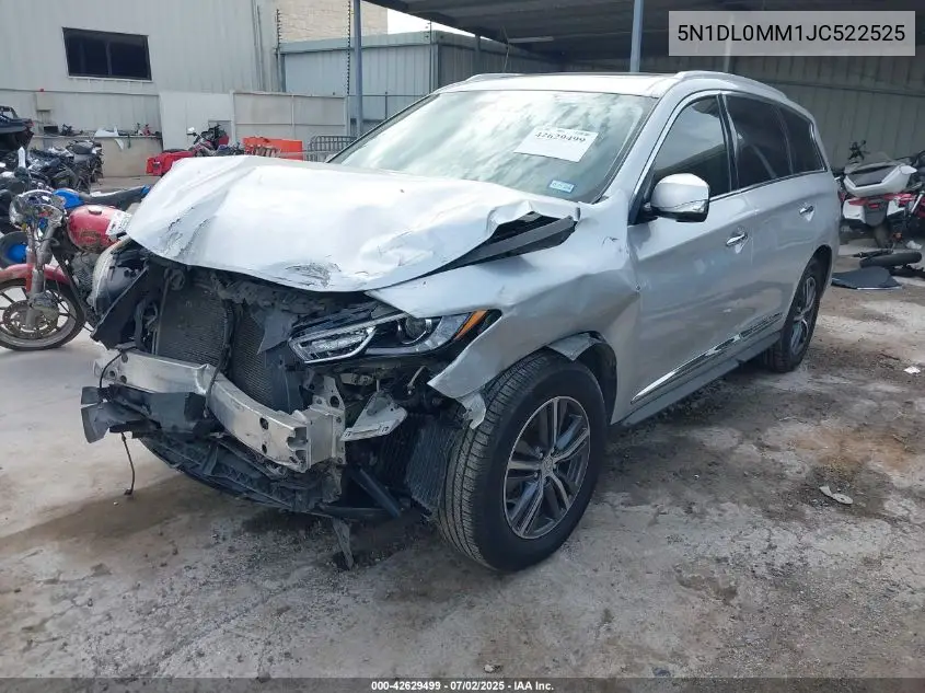 2018 Infiniti Qx60 VIN: 5N1DL0MM1JC522525 Lot: 42629499