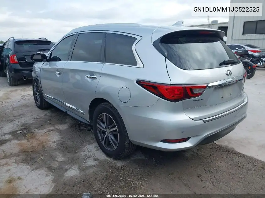 2018 Infiniti Qx60 VIN: 5N1DL0MM1JC522525 Lot: 42629499