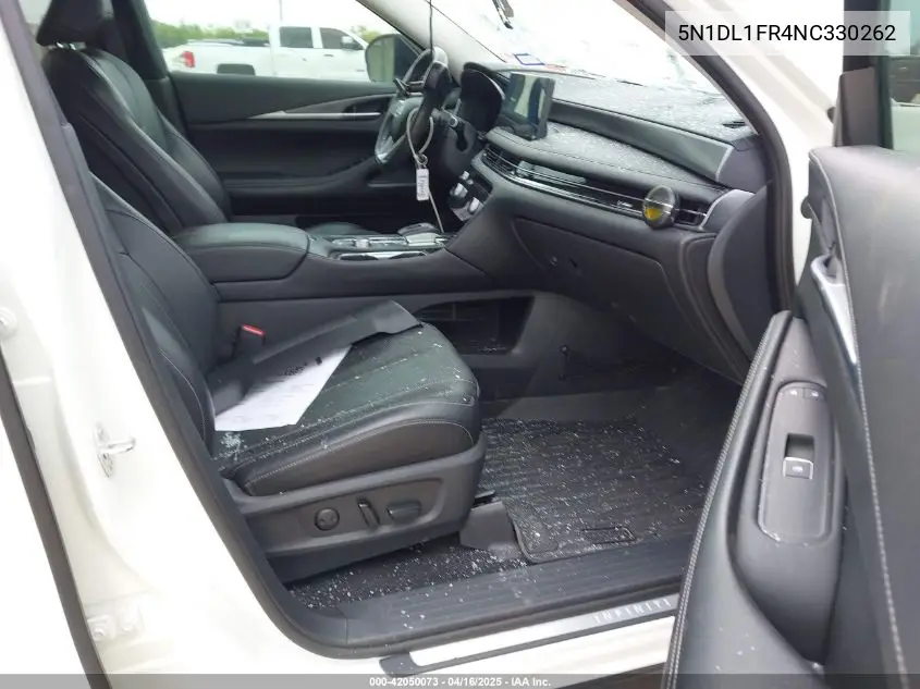 2022 Infiniti Qx60 Luxe VIN: 5N1DL1FR4NC330262 Lot: 42050073