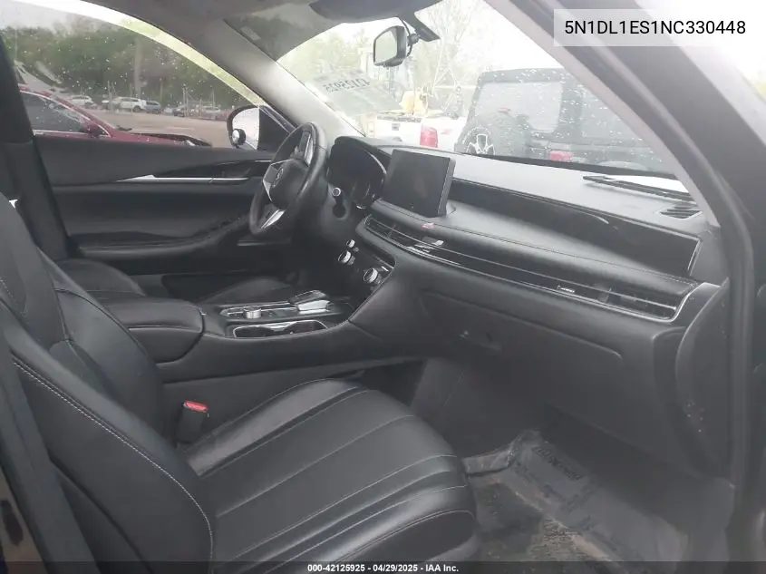 2022 Infiniti Qx60 Pure Awd VIN: 5N1DL1ES1NC330448 Lot: 42125925
