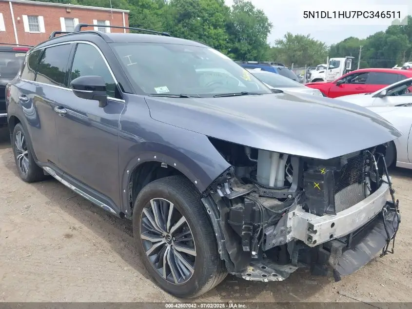 2023 Infiniti Qx60 Autograph Awd VIN: 5N1DL1HU7PC346511 Lot: 42607042