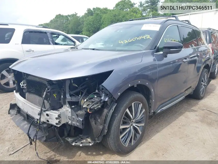 2023 Infiniti Qx60 Autograph Awd VIN: 5N1DL1HU7PC346511 Lot: 42607042