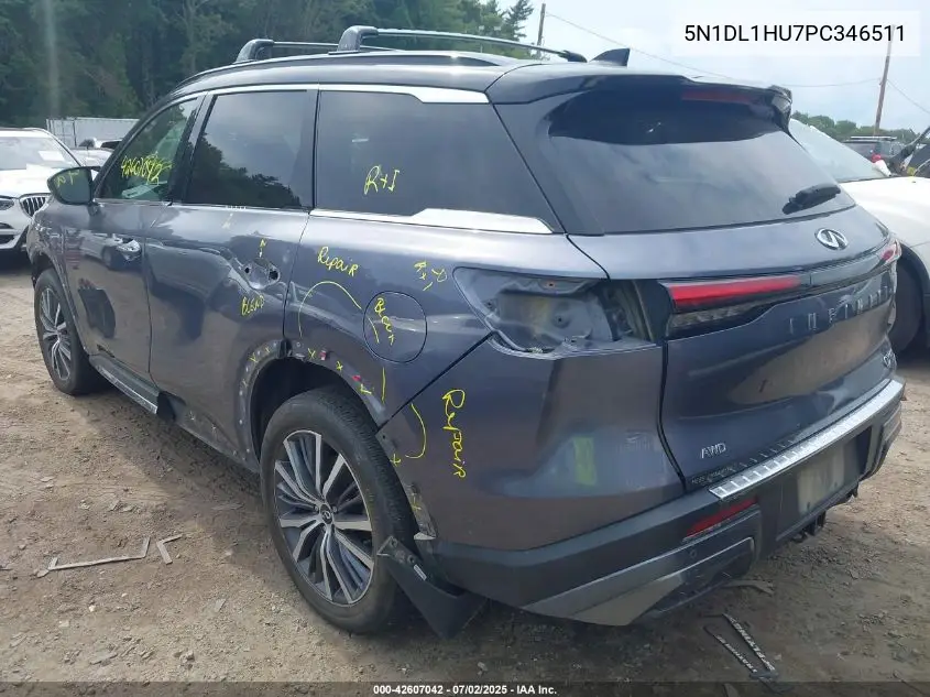 2023 Infiniti Qx60 Autograph Awd VIN: 5N1DL1HU7PC346511 Lot: 42607042