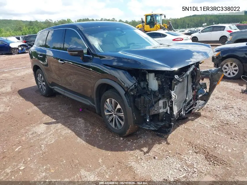 2024 Infiniti Qx60 Pure VIN: 5N1DL1ER3RC338022 Lot: 42248514