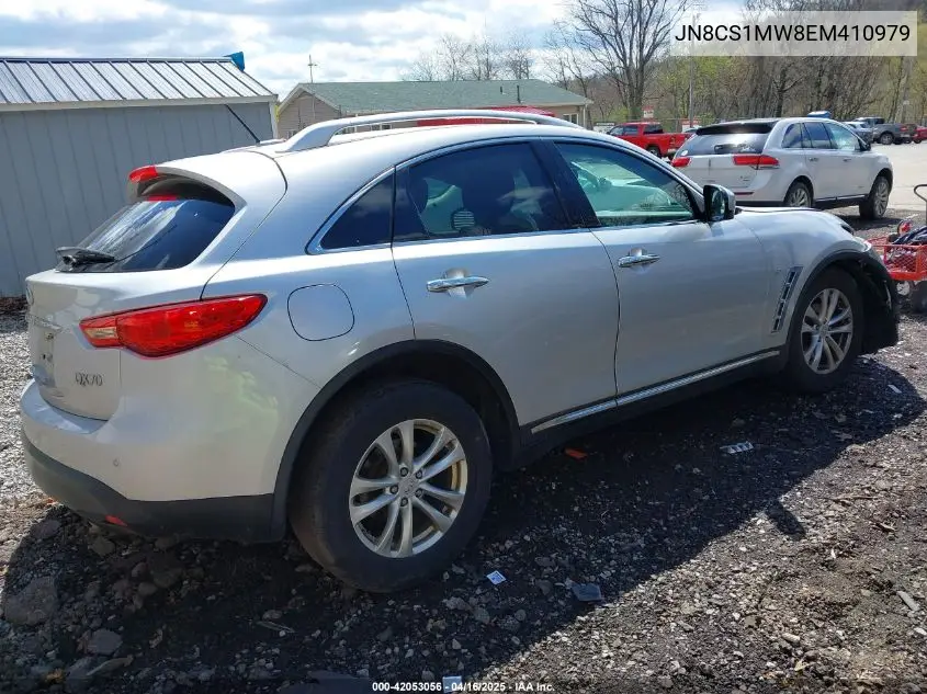 2014 Infiniti Qx70 VIN: JN8CS1MW8EM410979 Lot: 42053056