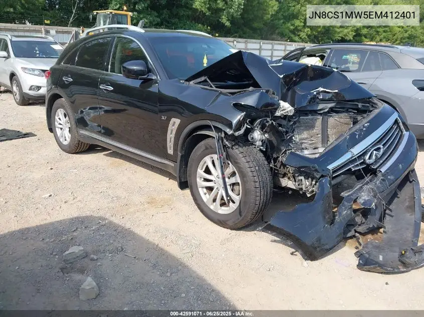 2014 Infiniti Qx70 VIN: JN8CS1MW5EM412401 Lot: 42591071