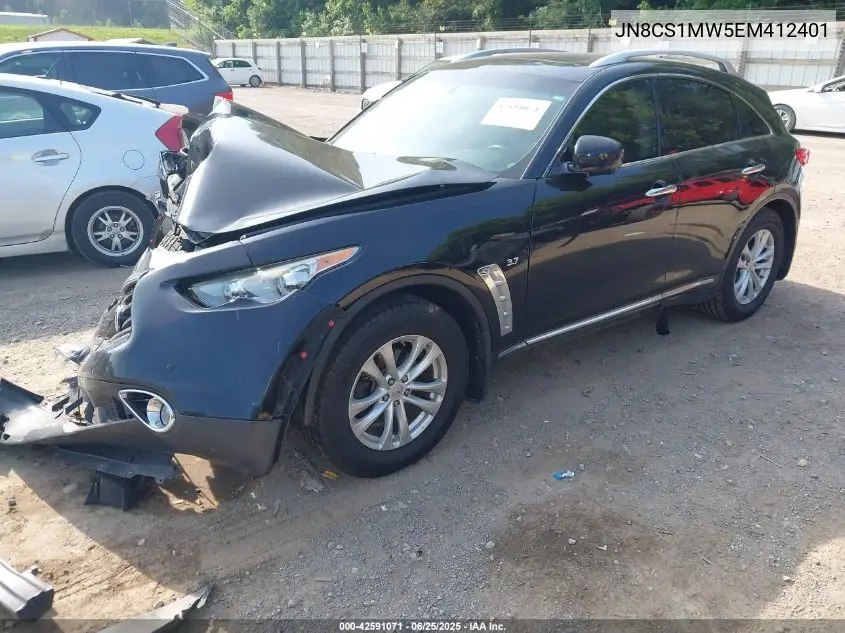 2014 Infiniti Qx70 VIN: JN8CS1MW5EM412401 Lot: 42591071