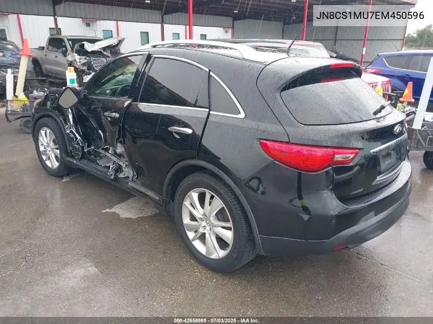 jn8cs1mu7em450596 JN8CS1MU7EM450596 2014 Infiniti Qx70