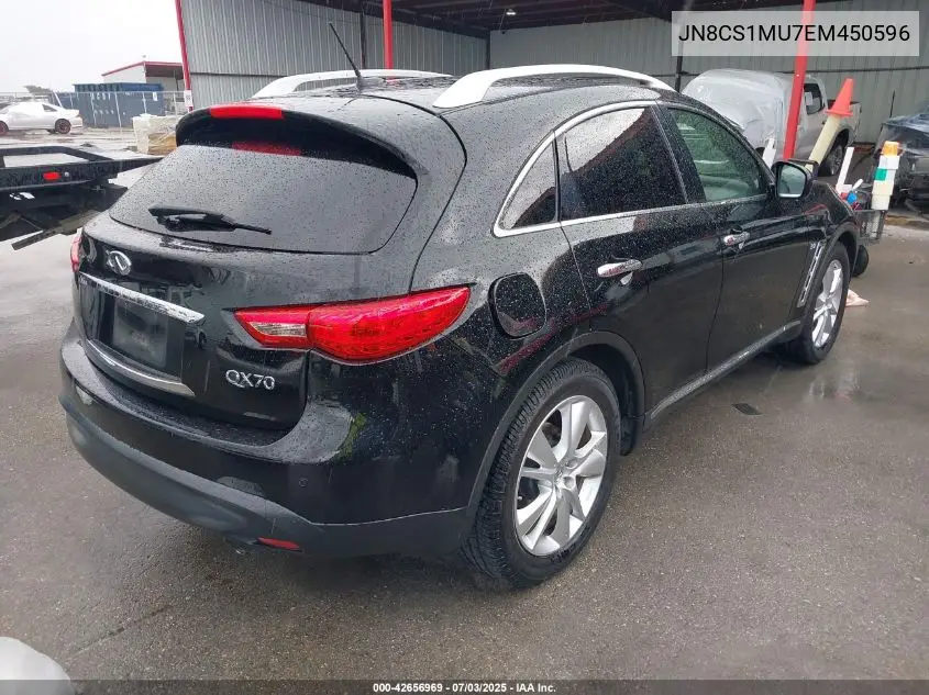 jn8cs1mu7em450596 JN8CS1MU7EM450596 2014 Infiniti Qx70