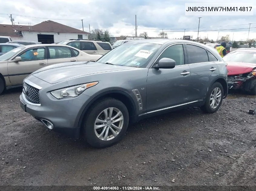 2017 Infiniti Qx70 VIN: JN8CS1MW7HM414817 Lot: 40914063