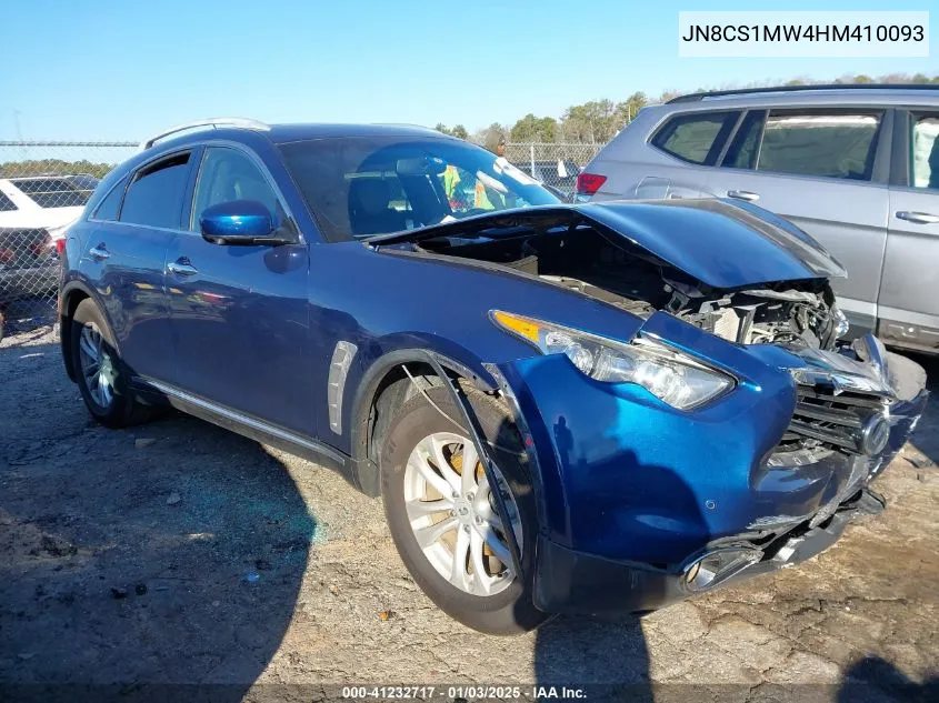 2017 Infiniti Qx70 VIN: JN8CS1MW4HM410093 Lot: 41232717