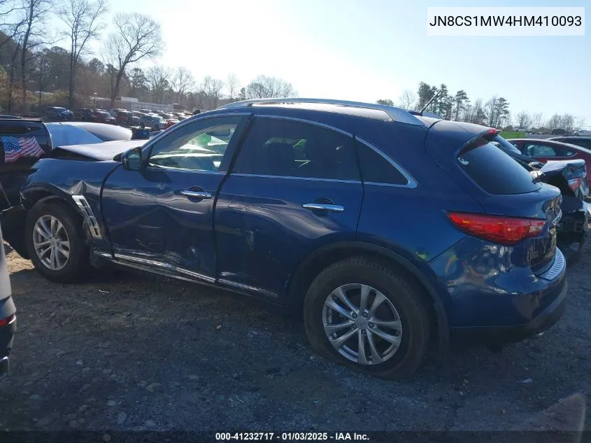 2017 Infiniti Qx70 VIN: JN8CS1MW4HM410093 Lot: 41232717