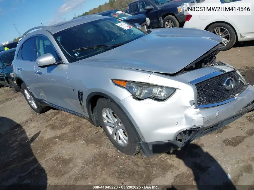 2017 Infiniti Qx70 VIN: JN8CS1MW2HM414546 Lot: 41845223
