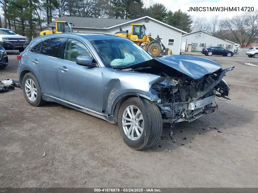 2017 Infiniti Qx70 VIN: JN8CS1MW3HM414720 Lot: 41876979