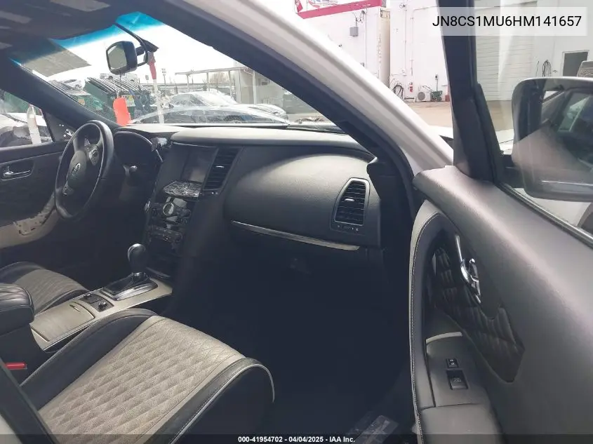 2017 Infiniti Qx70 VIN: JN8CS1MU6HM141657 Lot: 41954702