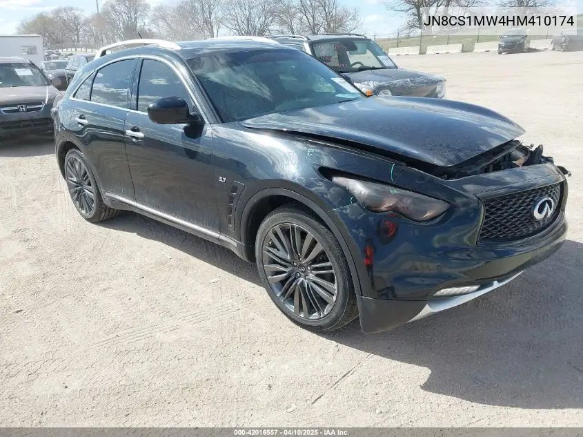 2017 Infiniti Qx70 VIN: JN8CS1MW4HM410174 Lot: 42016557