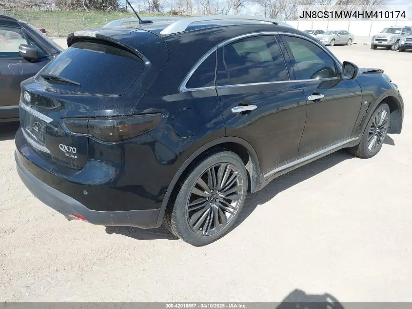2017 Infiniti Qx70 VIN: JN8CS1MW4HM410174 Lot: 42016557