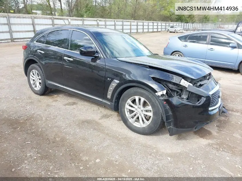 2017 Infiniti Qx70 VIN: JN8CS1MW4HM414936 Lot: 42035425