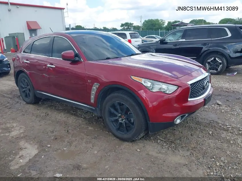 2017 Infiniti Qx70 VIN: JN8CS1MW6HM413089 Lot: 42183828