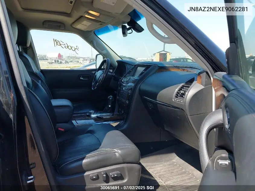 2014 Infiniti Qx80 VIN: JN8AZ2NEXE9062281 Lot: 30065691