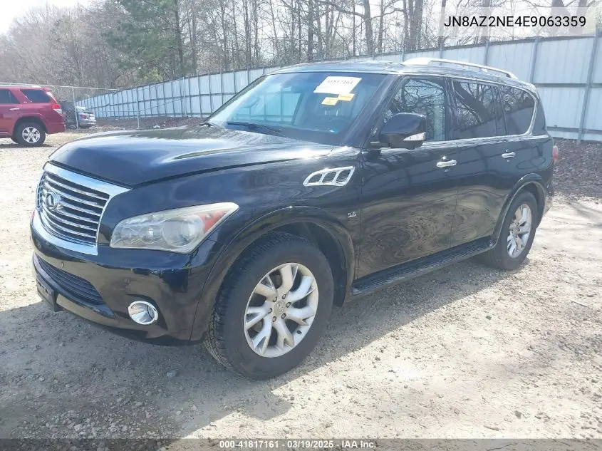 2014 Infiniti Qx80 VIN: JN8AZ2NE4E9063359 Lot: 41817161