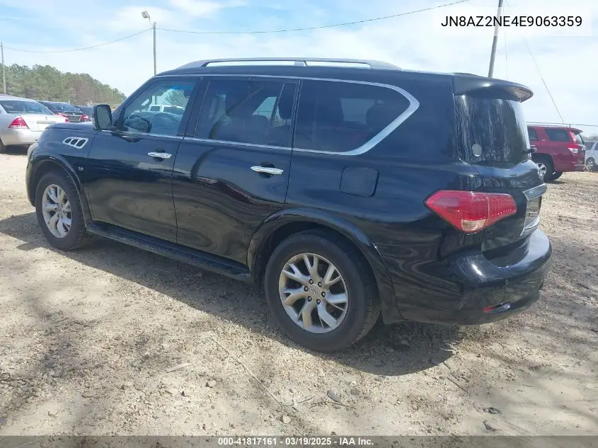 2014 Infiniti Qx80 VIN: JN8AZ2NE4E9063359 Lot: 41817161