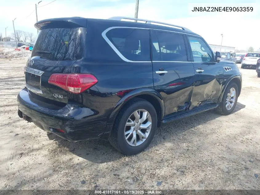 2014 Infiniti Qx80 VIN: JN8AZ2NE4E9063359 Lot: 41817161