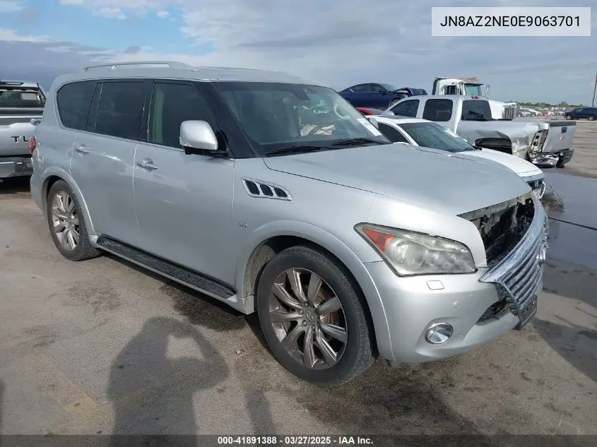 2014 Infiniti Qx80 VIN: JN8AZ2NE0E9063701 Lot: 41891388