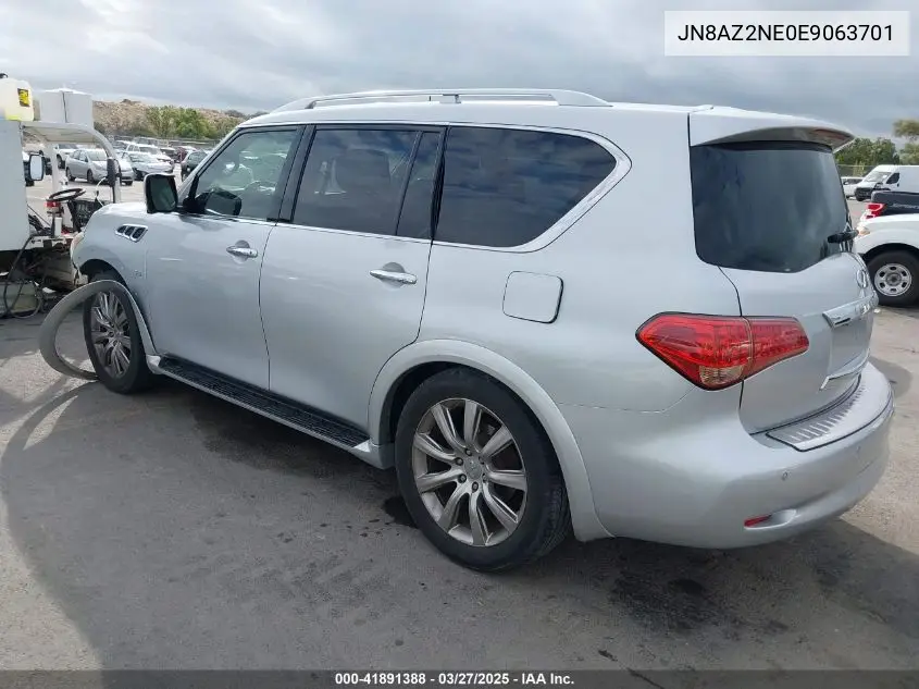 2014 Infiniti Qx80 VIN: JN8AZ2NE0E9063701 Lot: 41891388