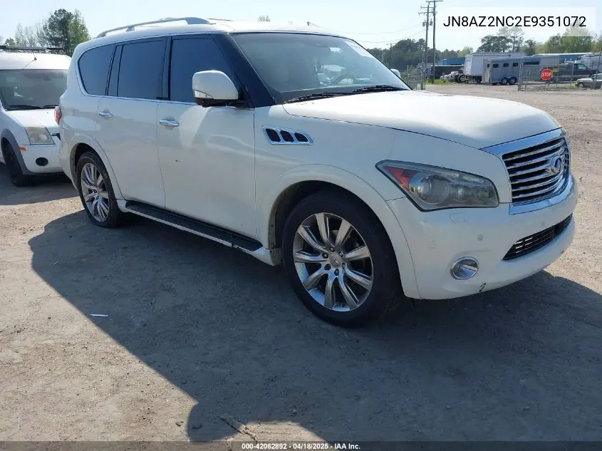 2014 Infiniti Qx80 VIN: JN8AZ2NC2E9351072 Lot: 42062892