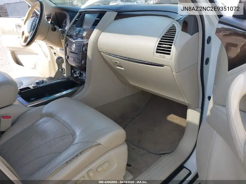 2014 Infiniti Qx80 VIN: JN8AZ2NC2E9351072 Lot: 42062892