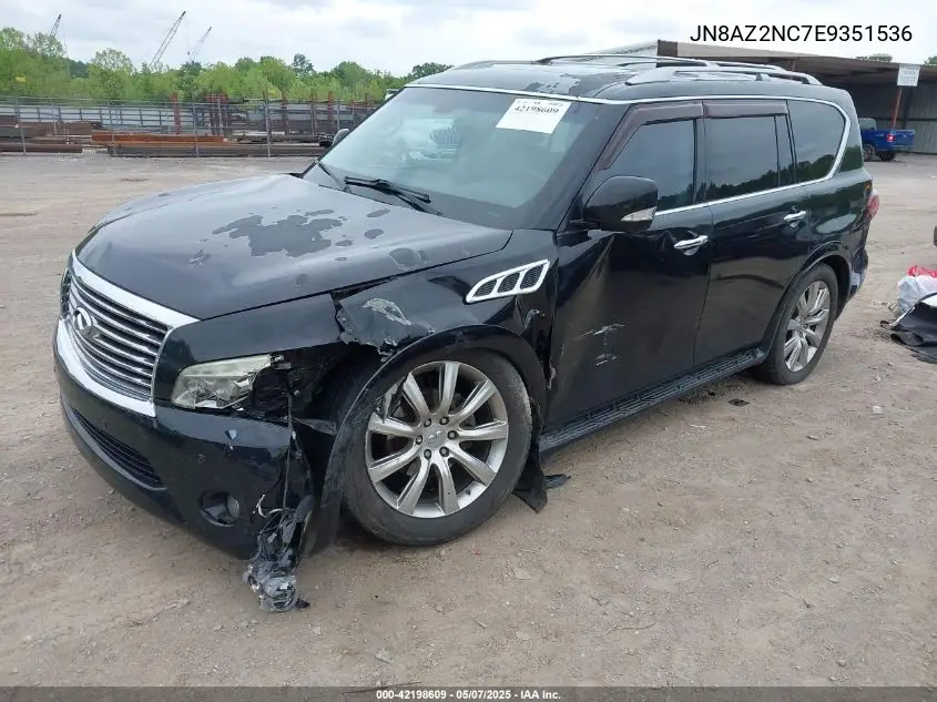 2014 Infiniti Qx80 VIN: JN8AZ2NC7E9351536 Lot: 42198609