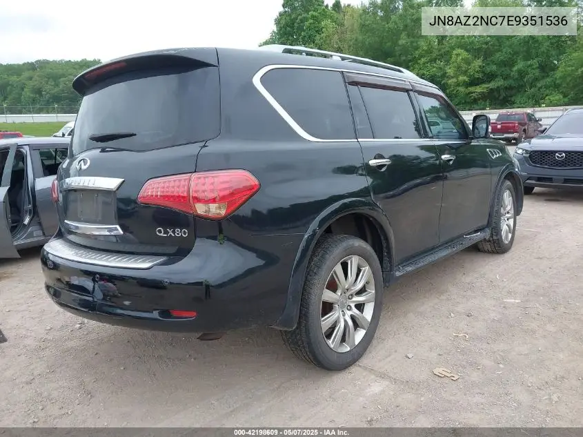 2014 Infiniti Qx80 VIN: JN8AZ2NC7E9351536 Lot: 42198609