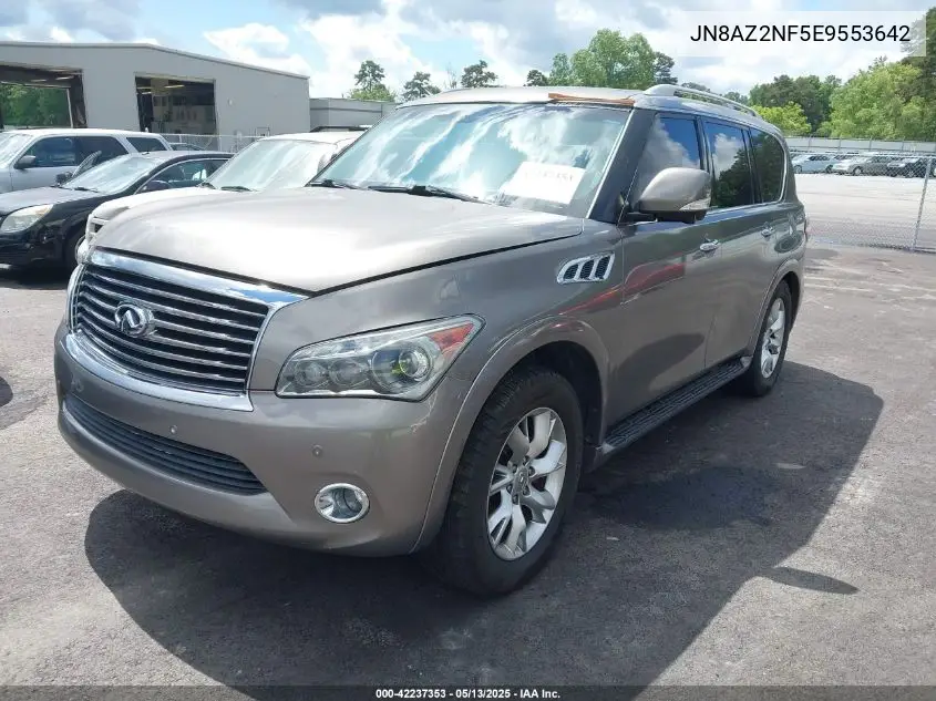 2014 Infiniti Qx80 VIN: JN8AZ2NF5E9553642 Lot: 42237353