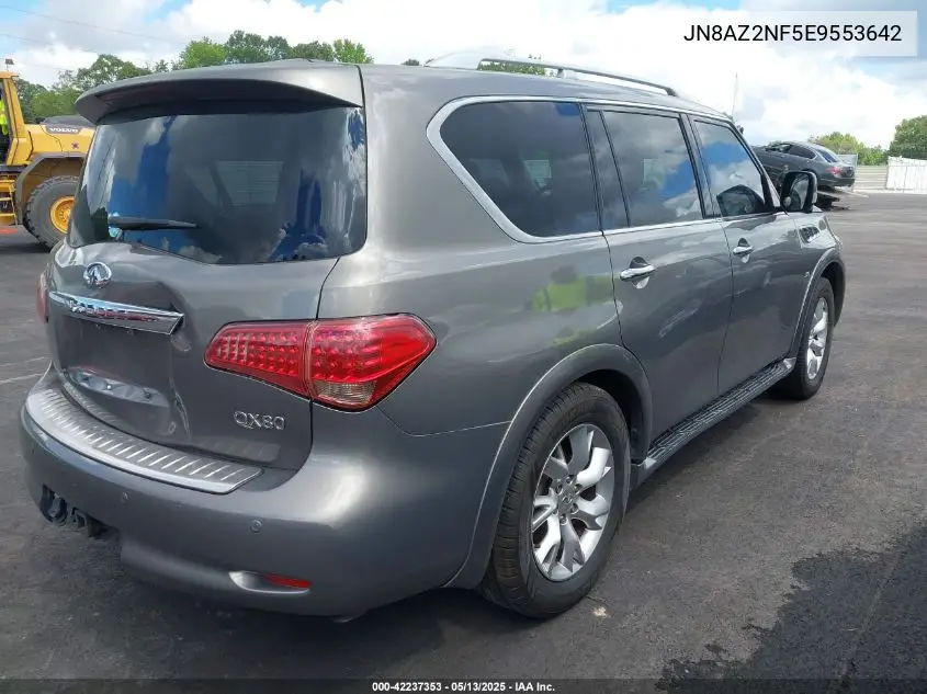 2014 Infiniti Qx80 VIN: JN8AZ2NF5E9553642 Lot: 42237353