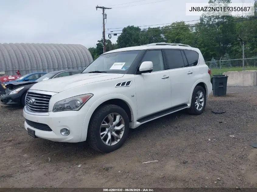 2014 Infiniti Qx80 VIN: JN8AZ2NC1E9350687 Lot: 42601530