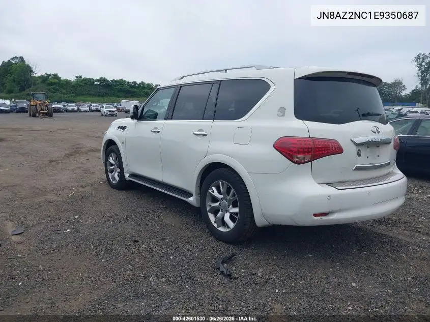 2014 Infiniti Qx80 VIN: JN8AZ2NC1E9350687 Lot: 42601530