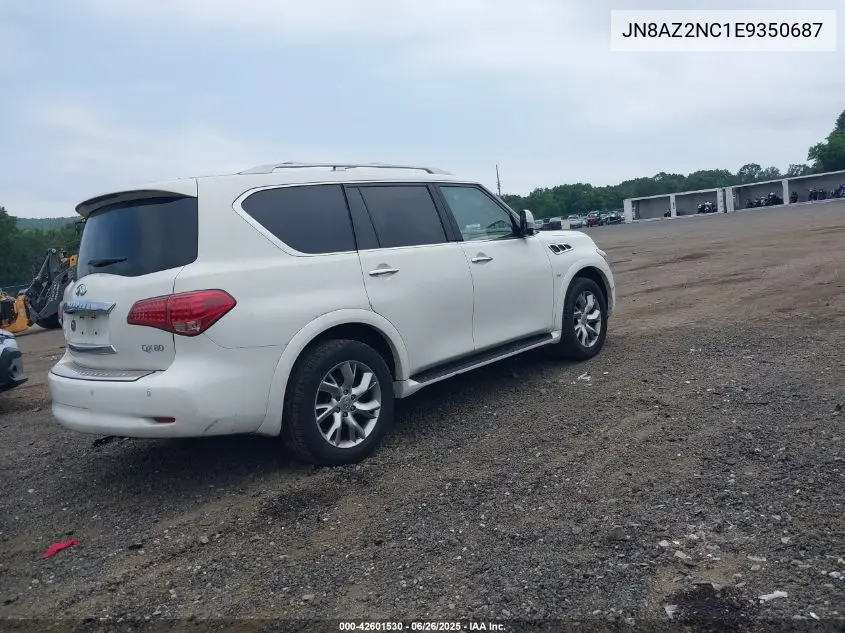 2014 Infiniti Qx80 VIN: JN8AZ2NC1E9350687 Lot: 42601530