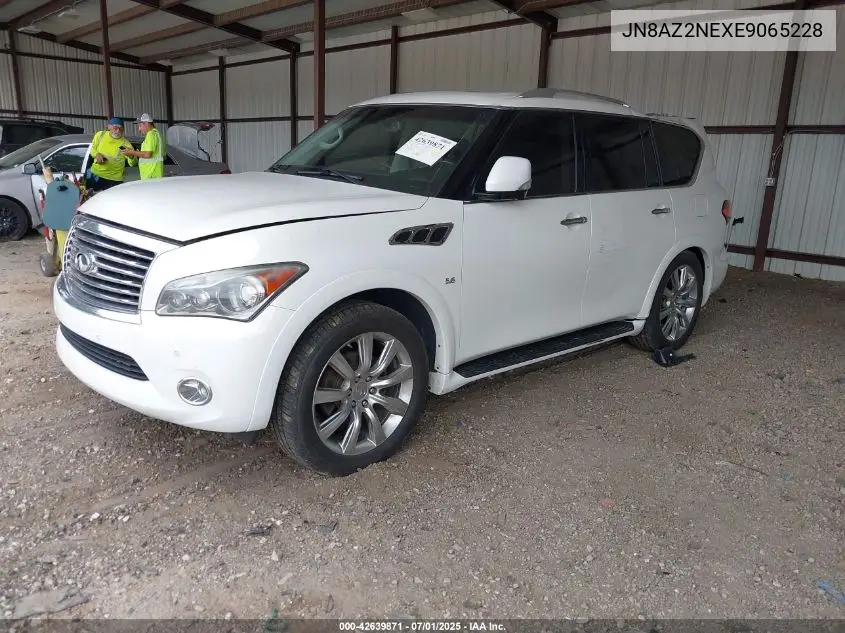 2014 Infiniti Qx80 VIN: JN8AZ2NEXE9065228 Lot: 42639871