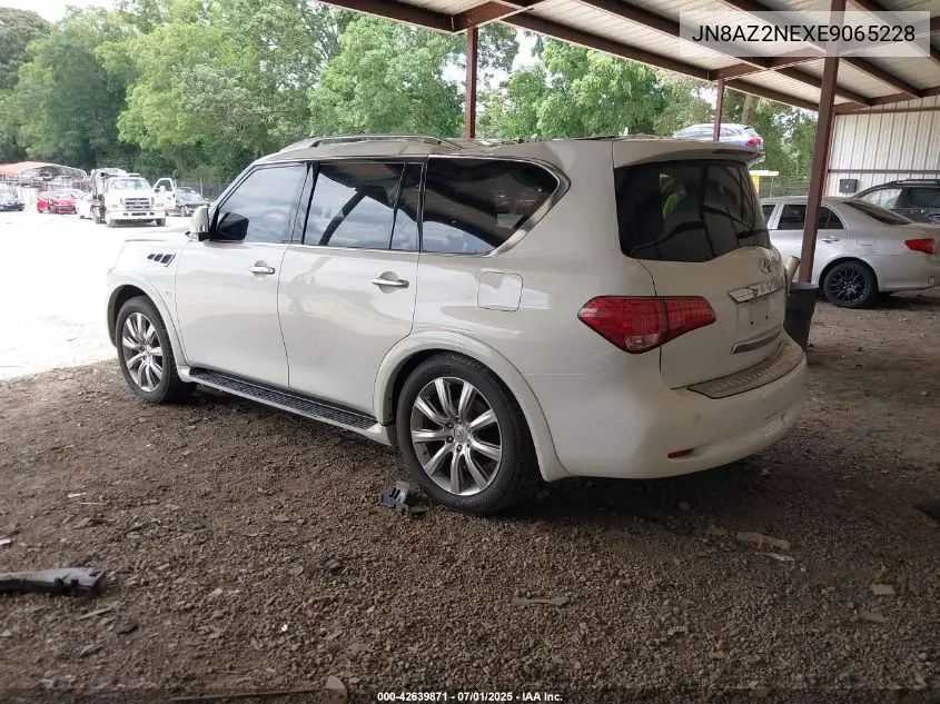 2014 Infiniti Qx80 VIN: JN8AZ2NEXE9065228 Lot: 42639871
