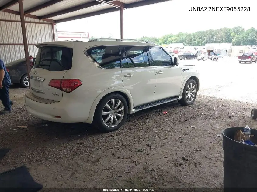 2014 Infiniti Qx80 VIN: JN8AZ2NEXE9065228 Lot: 42639871
