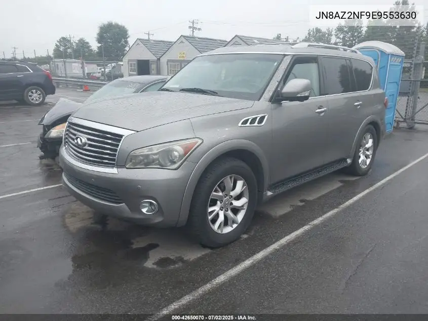 2014 Infiniti Qx80 VIN: JN8AZ2NF9E9553630 Lot: 42650070