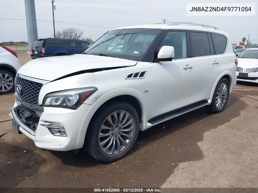 2015 Infiniti Qx80 VIN: JN8AZ2ND4F9771054 Lot: 41552005