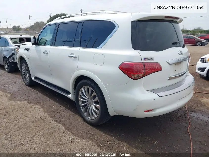 2015 Infiniti Qx80 VIN: JN8AZ2ND4F9771054 Lot: 41552005