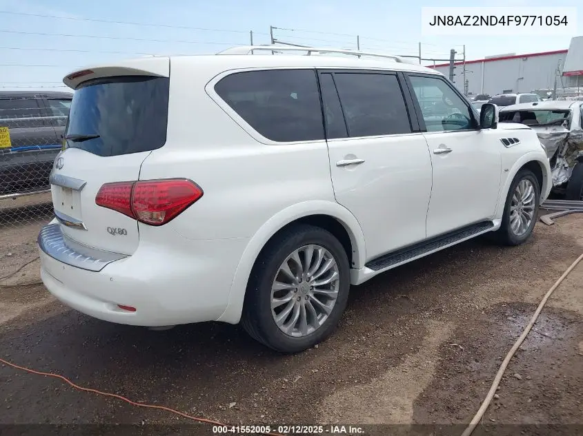 2015 Infiniti Qx80 VIN: JN8AZ2ND4F9771054 Lot: 41552005